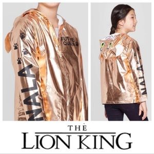 Nala rose gold windbreaker jacket